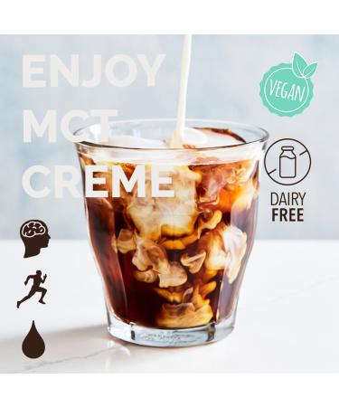 Nutribe MCT Creme | C8 C10 MCT Oil Emulsion for Increased Energy & Ketones | Ideal for Brain Health Low-Carb Diets & Intermittent Fasting | 300ml Pack - Buy Online on GoSupps.com