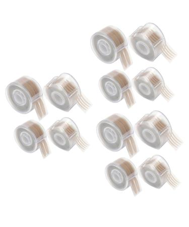 Didiseaon 12 Rolls Roll Double Eyelid Sticker Eye Lift Tape Double Eyelid Tape Watereyelid Stickers Lifting Belt Double Eye Lifter Tape Invisible Breathable Adhesive Material Reel Round