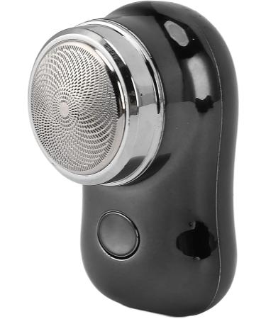 Mini Beard Trimmer Pocket Size Type C Rechargeable Low Noise Electric Beard Cutter with 400mAh Battery for Car Travel (Black) - Buy Online on GoSupps.com