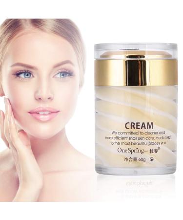 Face Moisturizing Cream Snail Rejuvenating Face Cream Skinmoisturizer Wrinkles Fine Lines Removal Pigmentation Snail Cream For Nappy Creams Repairing Cream Anti Aging