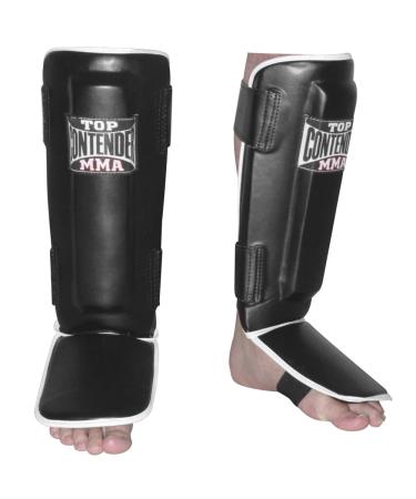 Contender Fight Sports Pro-Style Grappling MMA Shin Guards Large