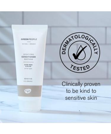 Organic Perfume-Free Conditioner | Green People 200ml | Sensitive Scalp & All Hair Types | Silicone-Free & Vegan - Buy Online on GoSupps.com