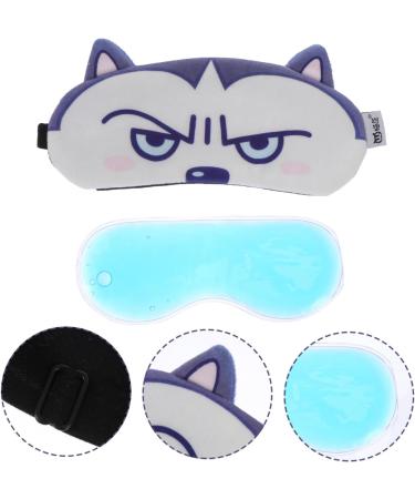 Fomiyes 8-Piece Cooling Eye Mask Set - Comfortable Migraine Relief & Sleep Mask for Swelling & Darkness - Buy Online on GoSupps.com