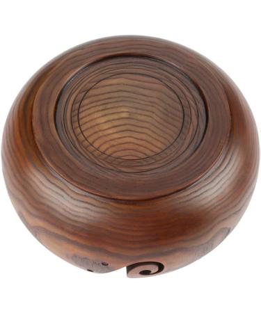 FAYDOVE Natural Indian Rosewood Yarn Bowl for Knitting - Home Decoration and Yarn Storage (18-20CM) - Buy Online on GoSupps.com
