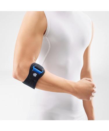 Elbow Support Bauerfeind EpiPoint - Premium Black Brace for Pain Relief & Stability | Buy Internationally - Buy Online on GoSupps.com