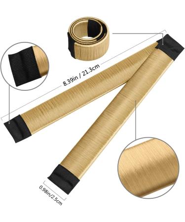 Magic Hair Bun Maker Fast & Easy Donut Bun Maker DIY French Twist Bun Shaper for Girls Women (Blonde Light Brown Brown) - Buy Online on GoSupps.com