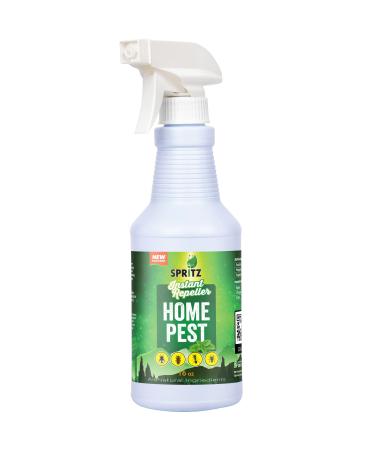 Spritz Peppermint Oil Spray for Bugs & Insects | 100% Non-Toxic | Made with Essential Oils - Pet Safe and Effective | Ant, Roach, and Spider Repellent 16oz Home Pest 1 Pack
