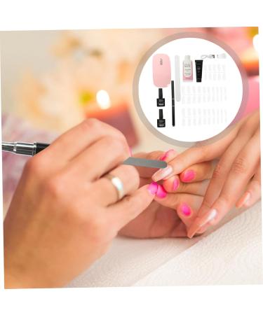 POPETPOP Fake Nails 1 Set Pieces manicure tools set nail builder kit poly extension kit nail extension tool nail art lamp salon nail de gel manicure lamp seal plastic nail polish - Buy Online on GoSupps.com