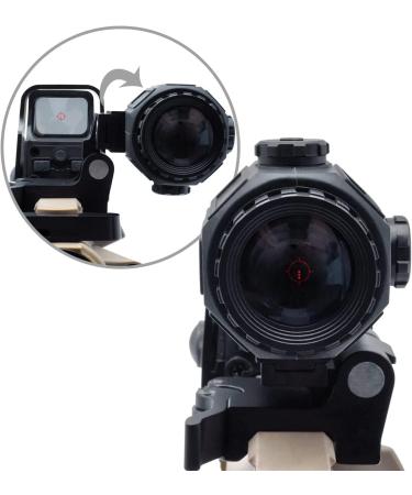 Green/Red Dot Holographic Reflex Sight Scope with G33 3X Magnifier Combo - Built-in Flip QD Mount - Buy Online on GoSupps.com