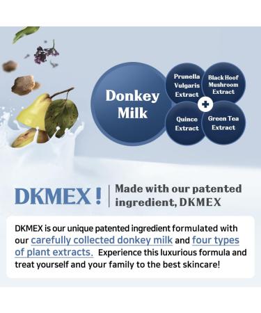 Ceramide Lotion with Donkey Milk - 200ml | Non-Sticky Hypoallergenic & Deep Moisturization | Anti-Wrinkle Korean Skincare for Sensitive Skin - Buy Online on GoSupps.com