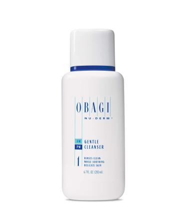 Obagi Nu-Derm Gentle Face Cleanser for Normal to Dry Skin  Daily Facial Cleanser Gently Removes Dirt  Oil  Makeup  and impurities  6.7 Fl Oz 6.7 Fl Oz (Pack of 1)