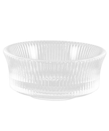 Healeved Pen wash cup Glass Manicure tools multipurpose Palette dappen dish cups nail art accessories Nail supplies vertical stripes manicure mixing cup Grinding disc tool