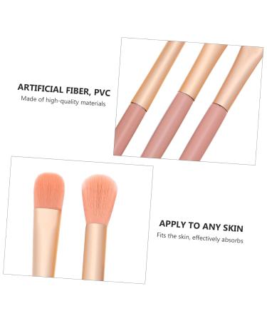 NOLITOY Professional Makeup Brush Set - 5 Essential Brushes for Flawless Application | Pink Makeup Tools for Women - Buy Online on GoSupps.com