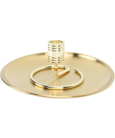 MOXA Stick Storage Base - Stainless Steel Round & Stable Design for Moxa Roll-Stick Fire Extinguisher (Gold) - Buy Online on GoSupps.com