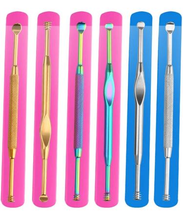 Stainless Steel Ear Wax Pickers - Color Titanium 1 | Ear Care Tool for Wax Removal - Buy Online on GoSupps.com