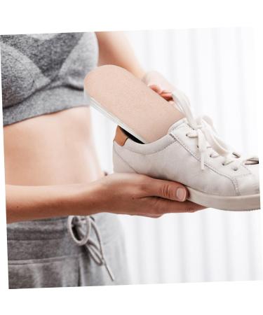 NOLITOY 4 Pairs Inner Height Increasing Insoles - Canvas Shoe Inserts for Men & Women | Invisible Heel Lift & Sneaker Comfort - Buy Online on GoSupps.com