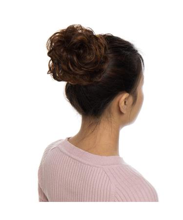 Shop Tess Hair Part Dutt Brown Mix Tie - Wavy Small Updos & Hairstyles for Effortless Elegance - Buy Online on GoSupps.com