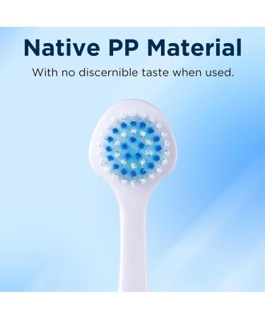 Tongue Brush 6 Pack - Effective Tongue Cleaner for Adults & Kids | Essential Oral Hygiene Tool - Buy Online on GoSupps.com