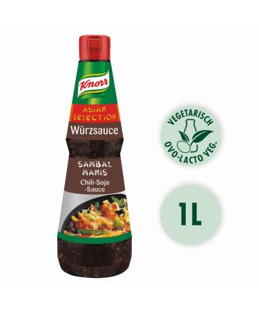 Knorr Sambal Manis Chili-Soy Sauce 1L - Authentic Asian Seasoning | International Shipping Available - Buy Online on GoSupps.com