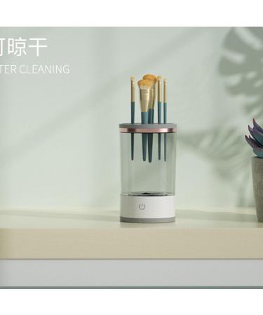 iFCOW Electric Makeup Brush Cleaner USB Powered Electric Automatic Makeup Brush Cleaner Brushes Storage Box Cosmetic Supplies - Buy Online on GoSupps.com