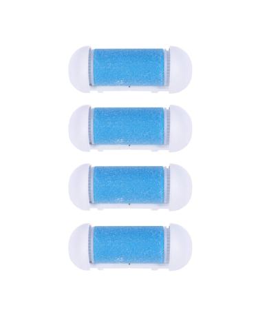 SUPVOX Replacement Rollers for Electric Foot Files 4 Pack Blue