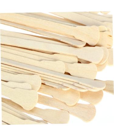 Angoily 200 Wax Bars Hair Removal Sticks for Nasal Hair & Tinkering Crabs | Wooden Spatula for Smooth Waxing - Buy Online on GoSupps.com