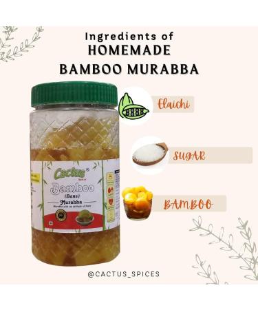 Saheli Organic Homemade Bamboo Murabba with Homemade Taste 800g - Buy Online on GoSupps.com