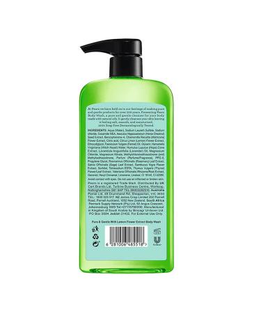 PEARS Lemon Flower Extracts Shower Gel | 98% Pure Glycerin & Firming Body Wash | Sensitive Skin | 1500 ML (Pack of 2) - Buy Online on GoSupps.com