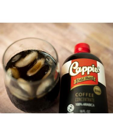 Cappio Cold Brew Coffee Concentrate 16oz - Smooth & Bold Flavor - Buy Online on GoSupps.com