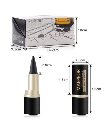 MAEPEOR Matte Gel Eyeliner Set - 4 Smudge-proof & Waterproof Shades for Women - Black, Gray, Silver - Smooth Eyeliner Cream - Buy Online on GoSupps.com