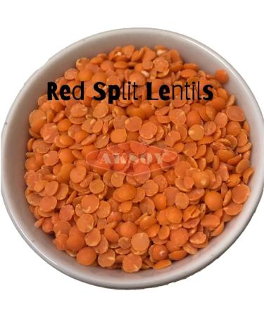 Aksoy Premium Quality Red Split Lentils 5KG - High-Quality 5.0 Kilogram Pack - Buy Online on GoSupps.com