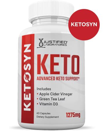(5 Pack) Ketosyn Keto ACV Pills 1275MG Keto Support Blend Capsule Alternative to Keto ACV Gummies Formulated with Apple Cider Vinegar Extra Virgin Olive Oil Powder Green Tea Leaf 300 Capsules - Buy Online on GoSupps.com