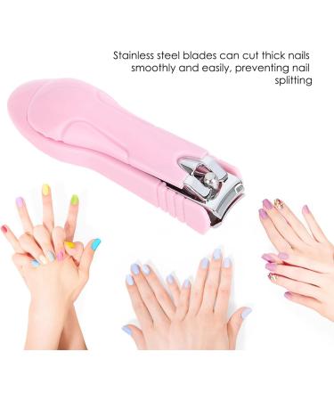 Stainless Steel Nail Clippers Durable and Sturdy Toenail Clippers for Nail Art Salon and Home Women Thick Nails Seniors Men - Buy Online on GoSupps.com