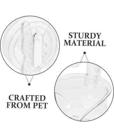 FRCOLOR Transparent Bathroom Storage Rack & Makeup Sponge Holder - Travel Makeup Organizer (14.5x11.4x10cm) - International Shipping Available - Buy Online on GoSupps.com