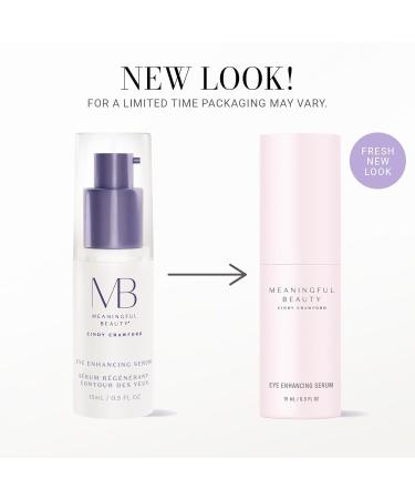 Meaningful Beauty Eye Enhancing Serum - Anti-Wrinkle Hydrating Formula | 0.5 Fl Oz | Shop Internationally - Buy Online on GoSupps.com
