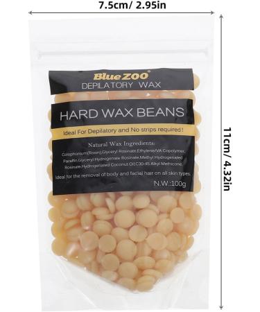 Mikinona 100g HoneyHot Wax Beans For Women Brazilian For Body And Face Hair Removal SkinFriendly Formula - Buy Online on GoSupps.com