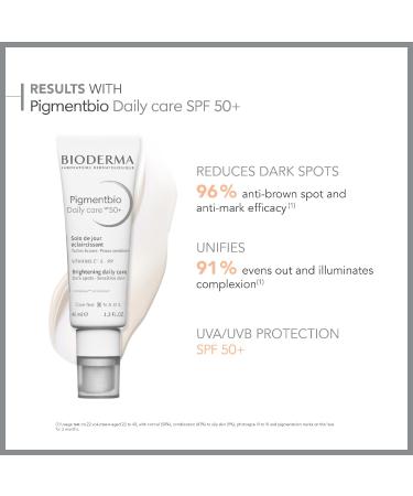 Buy Bioderma Pigmentbio Daily Care SPF 50+ 40ml - Brightening & Protecting Cream | International Shipping Available - Buy Online on GoSupps.com