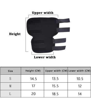 2pcs Dog Elbow Protector Pads Elbow Pads for Dogs Knee Brace for Dogs Adjustable Pet Knee Pads Strong Stability Dog Legs Protector for Recovering Injured(Black M) - Buy Online on GoSupps.com