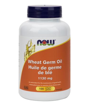 NOW Wheat Germ Oil Softgels 100 Count