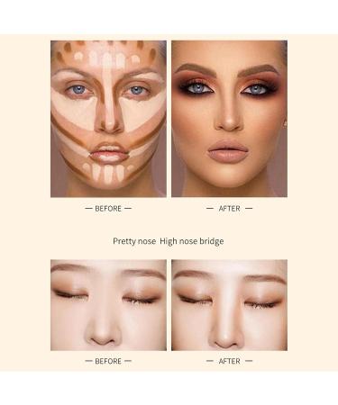Contouring Stick Makeup for Face 2 in 1 Double Ended Highlighter Contouring Stick Long-Lasting Highlighting Shading Facial Makeup Double-Headed Face Concealer Contouring Stick Mona43henry - Buy Online on GoSupps.com