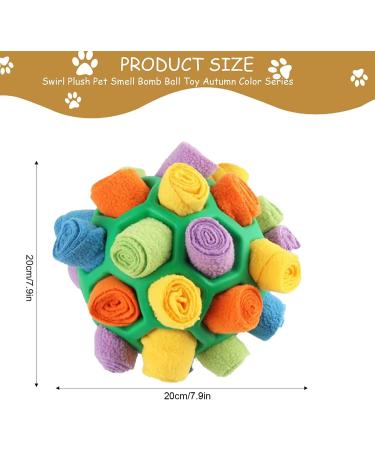 Sniffed Ball for Dogs - Interactive Sniffing Toy Odor Training & Washable Snack Ball for Intelligence & Instinct Training - Buy Online on GoSupps.com