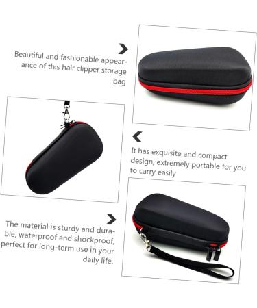 Buy Minkissy Electrical Trimmer & Storage Pocket Hard Shell Case Suitcase Set for Men - Portable Electric Shaver & Travel Organizer Bag 17.5x7x7cm - International Shipping Available - Buy Online on GoSupps.com