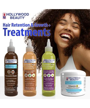 Growth+: Hydrating/Anti-Frizz Oil With Jojoba 4 Oz (Pack Of 2) - Buy Online on GoSupps.com