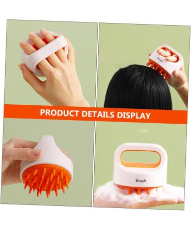 GLEAVI 2pcs Nonslip Massage Brush Shampoo For Baby Bath Shower Foam Suitable For Adults Efficient Skin Cleansing - Buy Online on GoSupps.com
