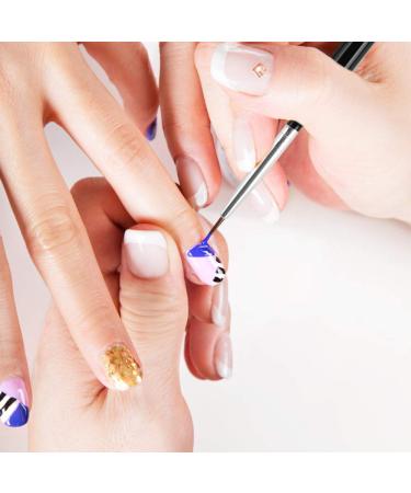Shop Dadabig 12-Piece Professional Nail Art Brush Set Detailed Nail Design Tools for Women | 3 Sizes Black | Perfect for Nail Studios & Artists - Buy Online on GoSupps.com
