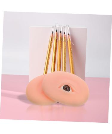 Beavorty Tools 1 pair Training Eye Model Models Boards Makeup Skin Silicone Eyebrow Practice Eyeshadow 7.70X5.50X2.00CM As Shown - Buy Online on GoSupps.com