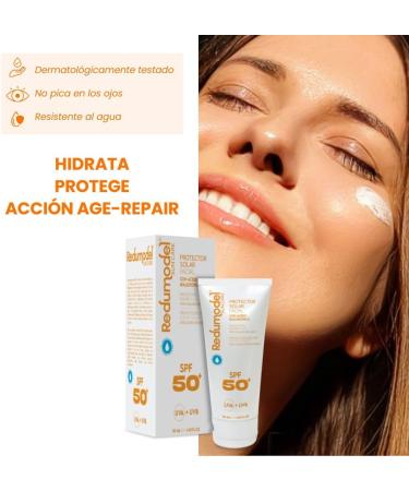 REDUMODEL SUN CARE Facial Sunscreen SPF50+ 50ml - Buy Online on GoSupps.com