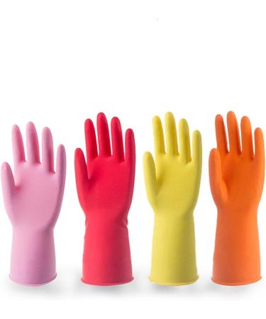 Cleaning Gloves Waterproof Dishwashing Gloves Durable Kitchen Cleaning Household Dishwashing Tools Dishwashing Gloves Yellow-m - Buy Online on GoSupps.com