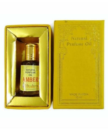 Perfume Oil Amber Long Lasting Fragrance Roll-On Attar For Mens And Womens- 10 ML Pack Of 1