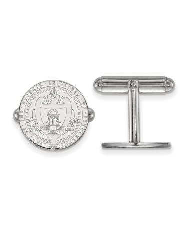 Georgia Tech Crest Cuff Links (Sterling Silver)